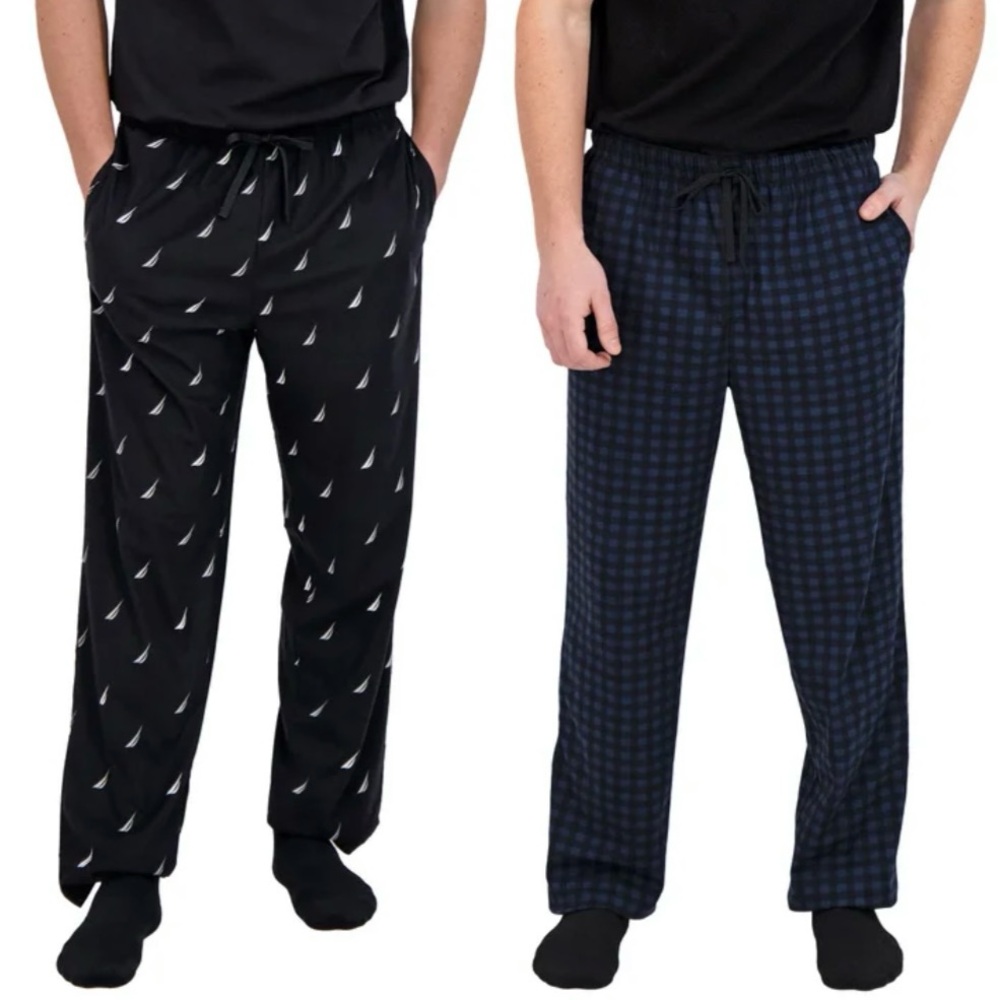 Nautica Men’s Lounge Pant, 2-pack